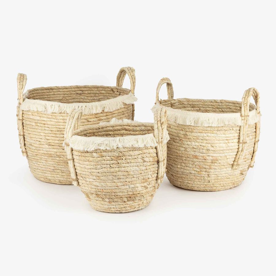 Cesta esparto Rulf 33x33x32cm