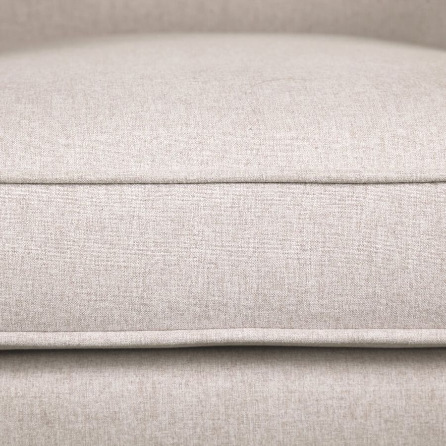 Butaca de poliéster beige Aurora 76x78x79cm Clau&Chloe