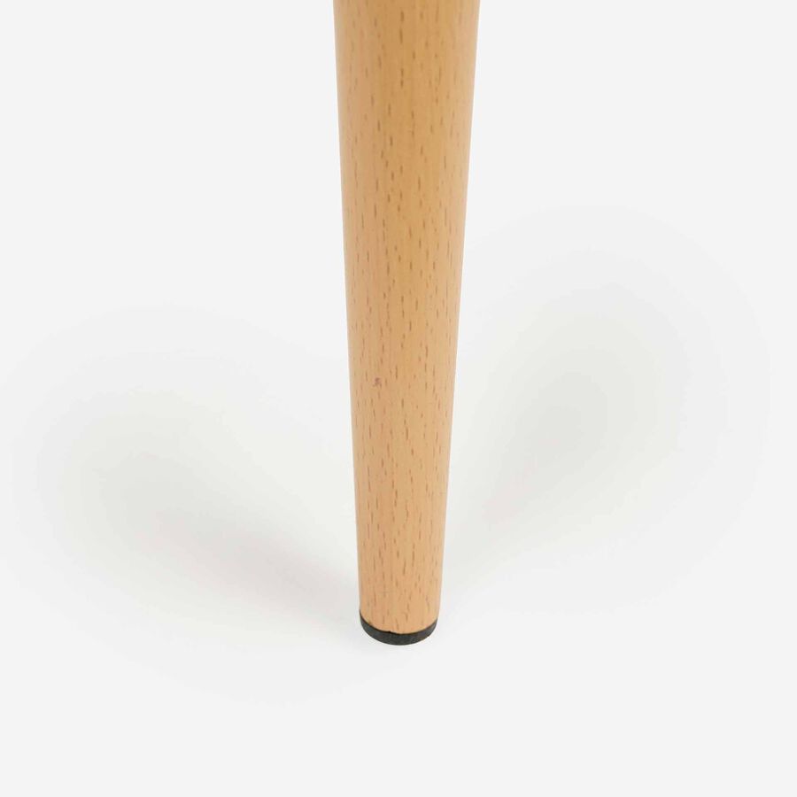 Silla de comedor de terciopelo marrón Concept 45x55x86cm