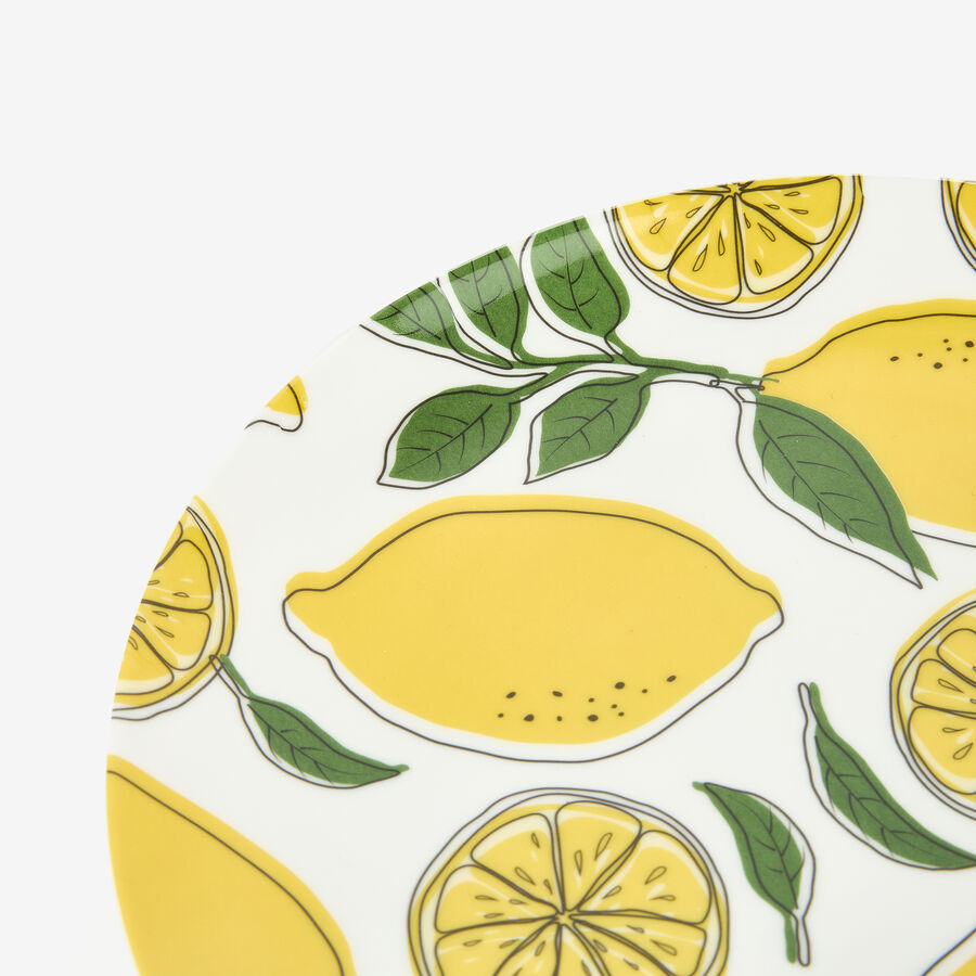 Plato de postre de melamina Lemon &Oslash;20cm