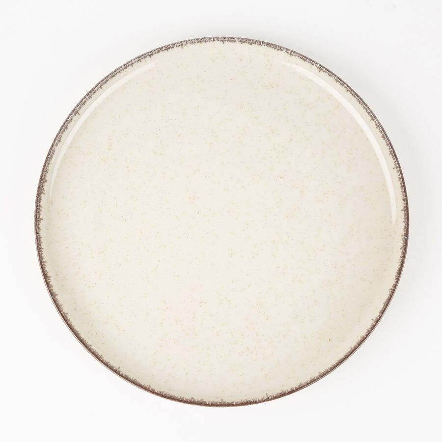 Vajilla de 12 piezas de porcelana marfil Olite