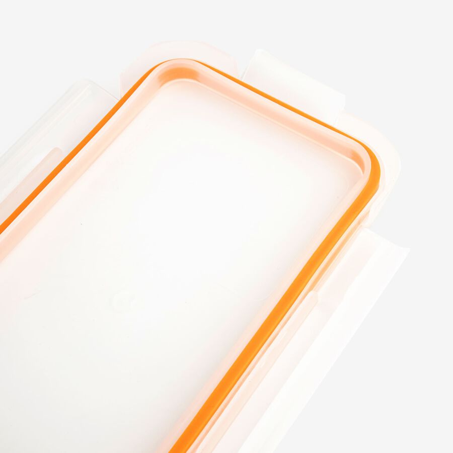 T&aacute;per de pl&aacute;stico rectangular herm&eacute;tico Tritan 19x11x8cm - 1L