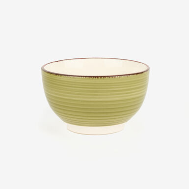 Bol de gres verde Bernal &Oslash;14x8cm 65cl