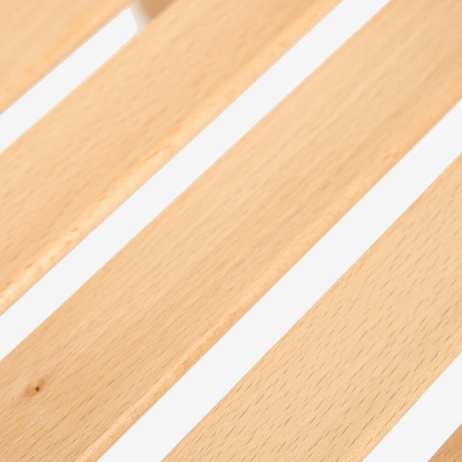 Silla plegable de madera de haya natural Gema 43x48x79cm