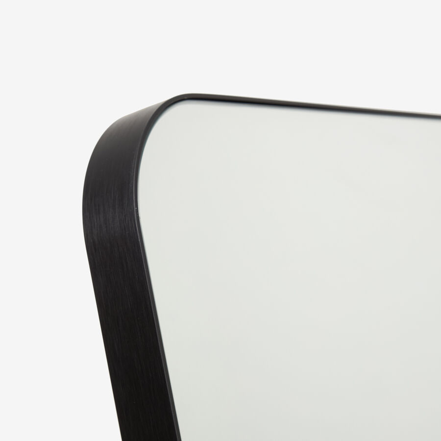 Espejo de pie negro Flame 40x160cm