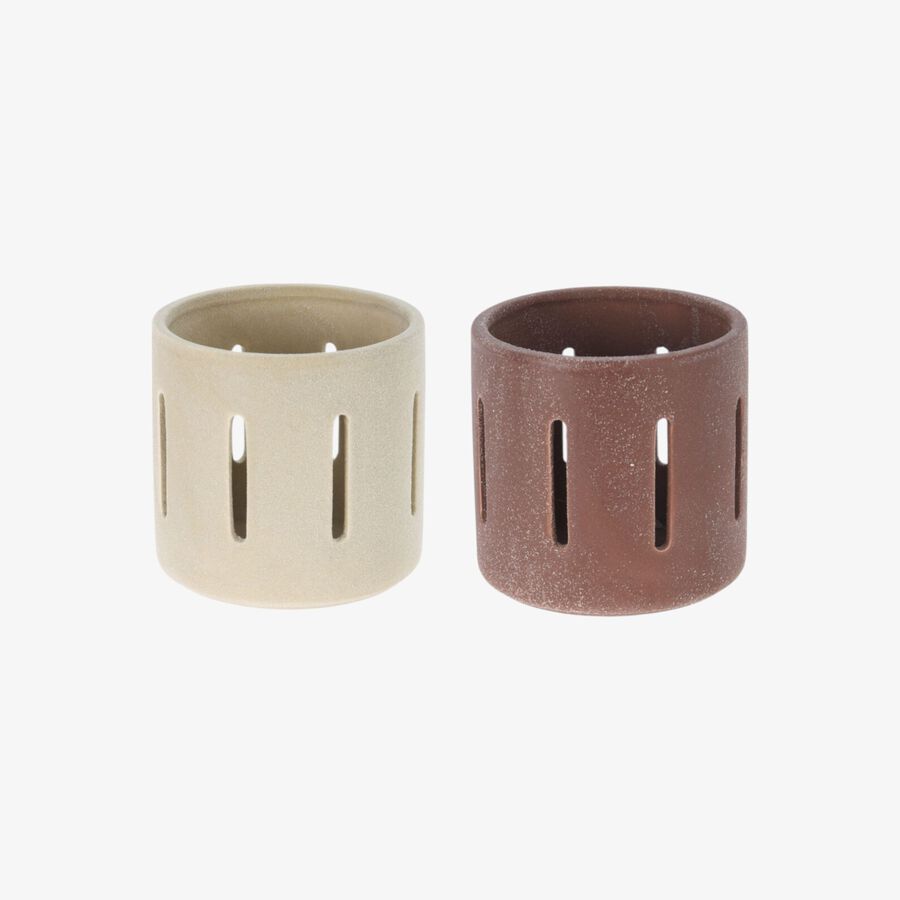 Portavelas de cer&aacute;mica 10cm