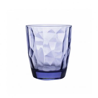Vaso de agua de cristal Ocean Blue Diamond 30cl - Bormioli