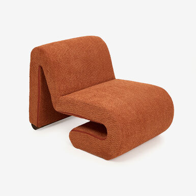 Butaca borreguito cobre Ailen 59x86x64cm Clau&Chloe