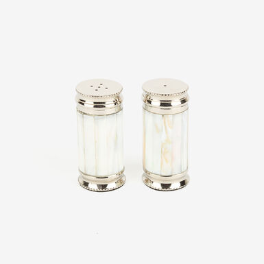 Set de salero y pimentero - 2 piezas &Oslash;5x10cm