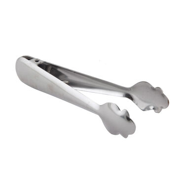 Pinza para hielo de acero in&oacute;xidable