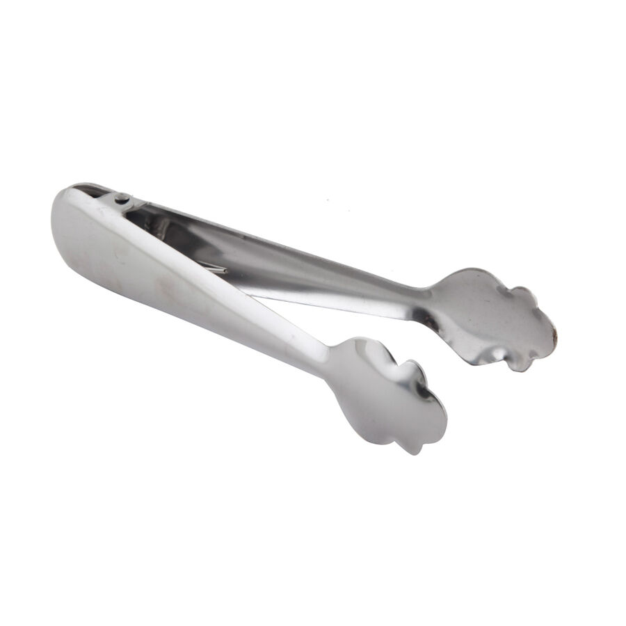 Pinza para hielo de acero in&oacute;xidable