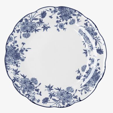 Plato llano azul de porcelana Charlotte &Oslash;26cm