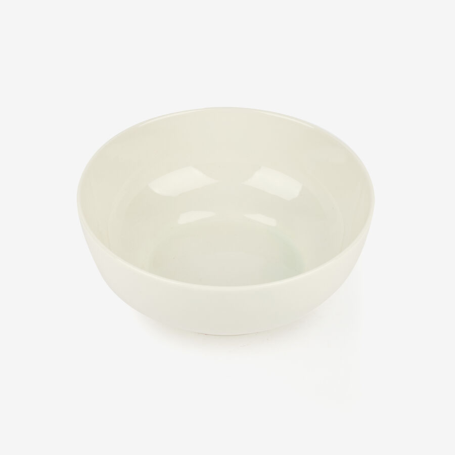 Ensaladera blanca de cerámica Ø20cm