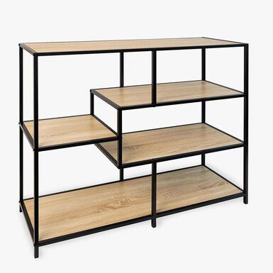 Consola de 5 estantes 100x34x90 Sira