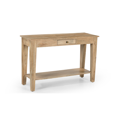 Consola de madera de mango Tallin 120x40x76cm