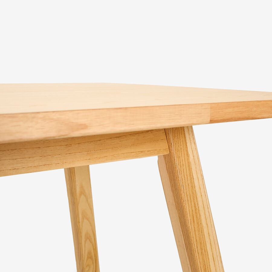 Mesa de comedor de madera de olmo Essen 140x80x75cm