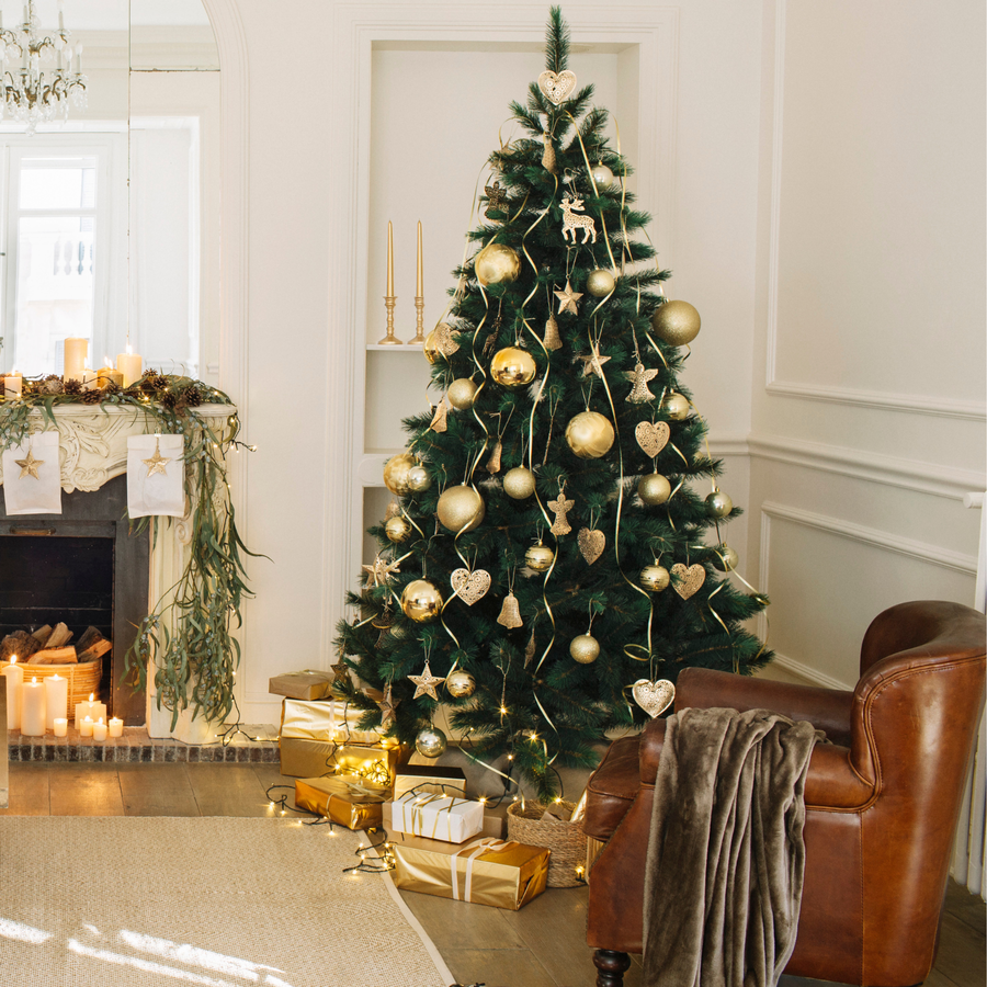 Butaca de piel marrón Chester 65x72x80cm