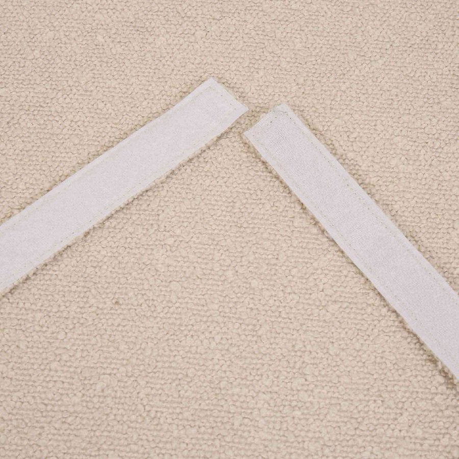 Cojin para silla de jard&iacute;n con velcro beige Soreya 40x40cm