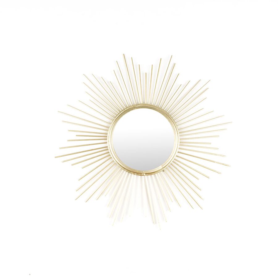Espejo de metal Sun 32cm