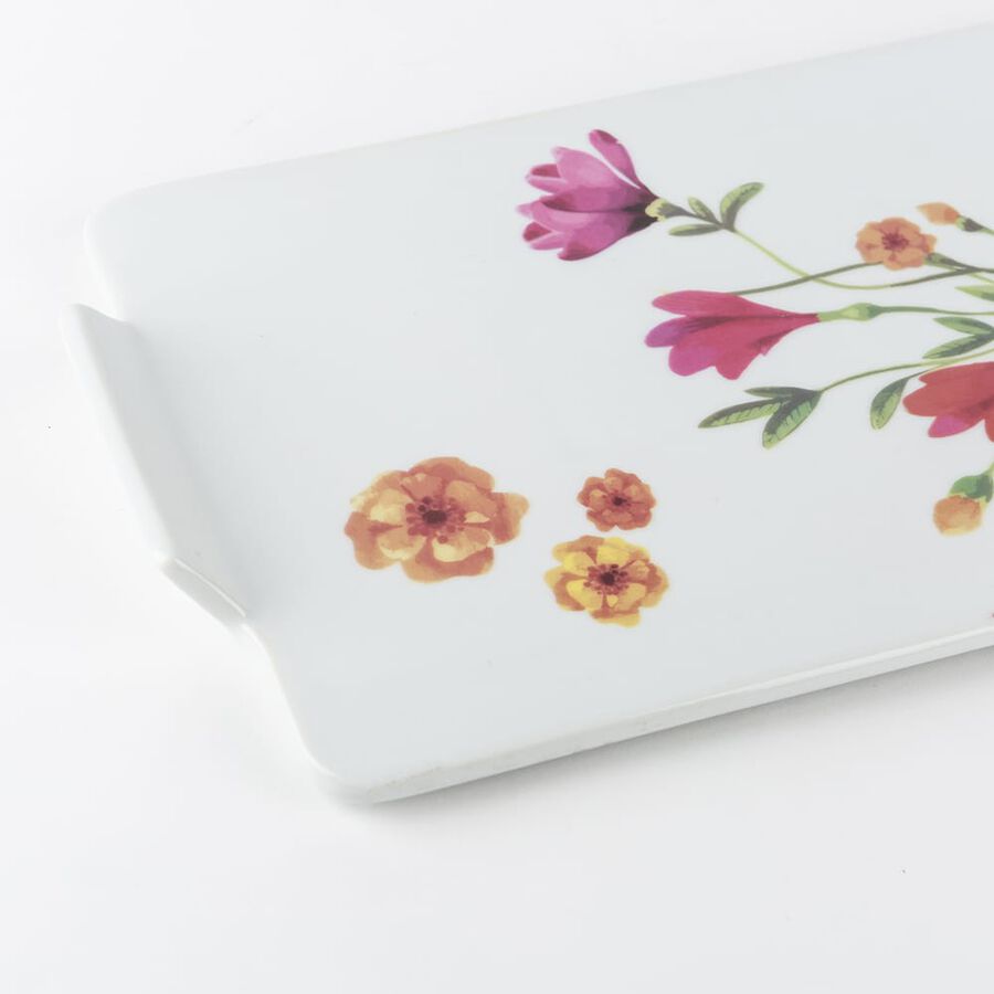 Bandeja de porcelana Florian 37x16x3cm