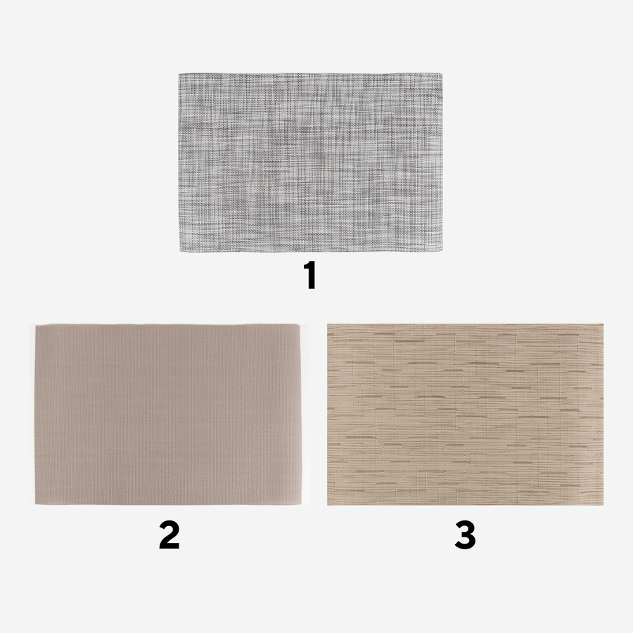 Juego De 4 Manteles Individuales Y 4 Posavasos De Silicona - 30x45cm, Motivo Floral, Lavables, Para Decoración De Mesa