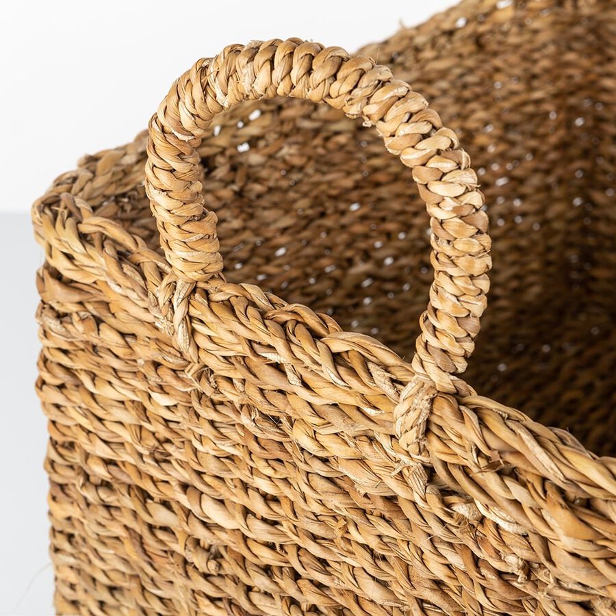 Cesta de mimbre Typha grande 40x30x20cm