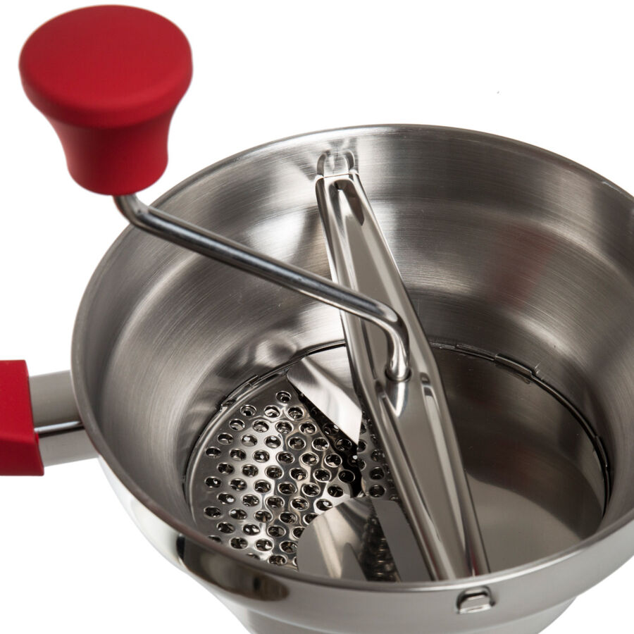 Pasapurés 3 discos de acero inoxidable Luxe 20cm - Ibili