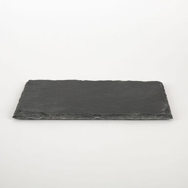 Plato para aperitivos de pizarra Gastro 22x14cm