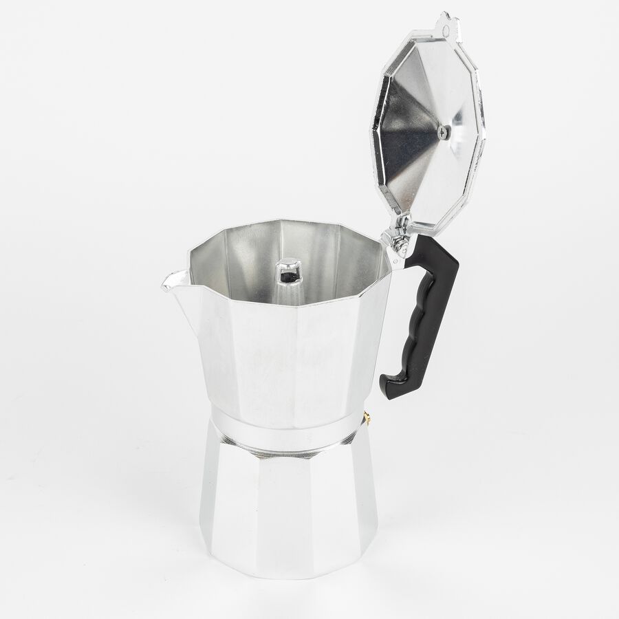 Cafetera 12 tazas de aluminio Bolonia