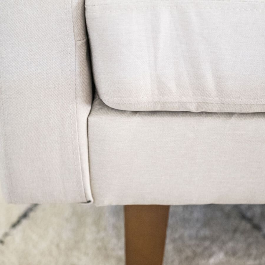 Sof&aacute; de 2 plazas beige Padua 178x84,5x83cm