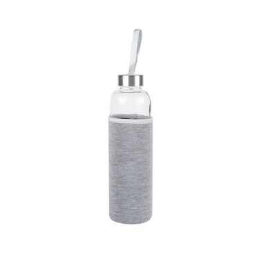 Botella con funda gris de cristal Temel 60cl
