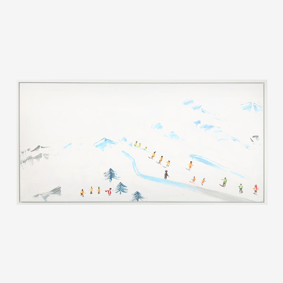 Cuadro con marco y cristal Sky Resort 60x120cm