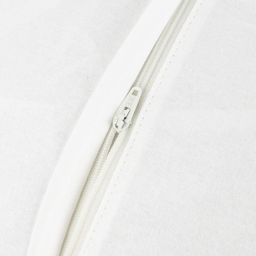 Coj&iacute;n de algod&oacute;n blanco Elijah 40x40cm