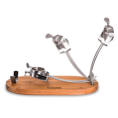 Jamonero plegable con cabezal giratorio