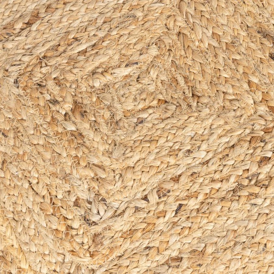 Puf de yute trenzado 60x60x35cm