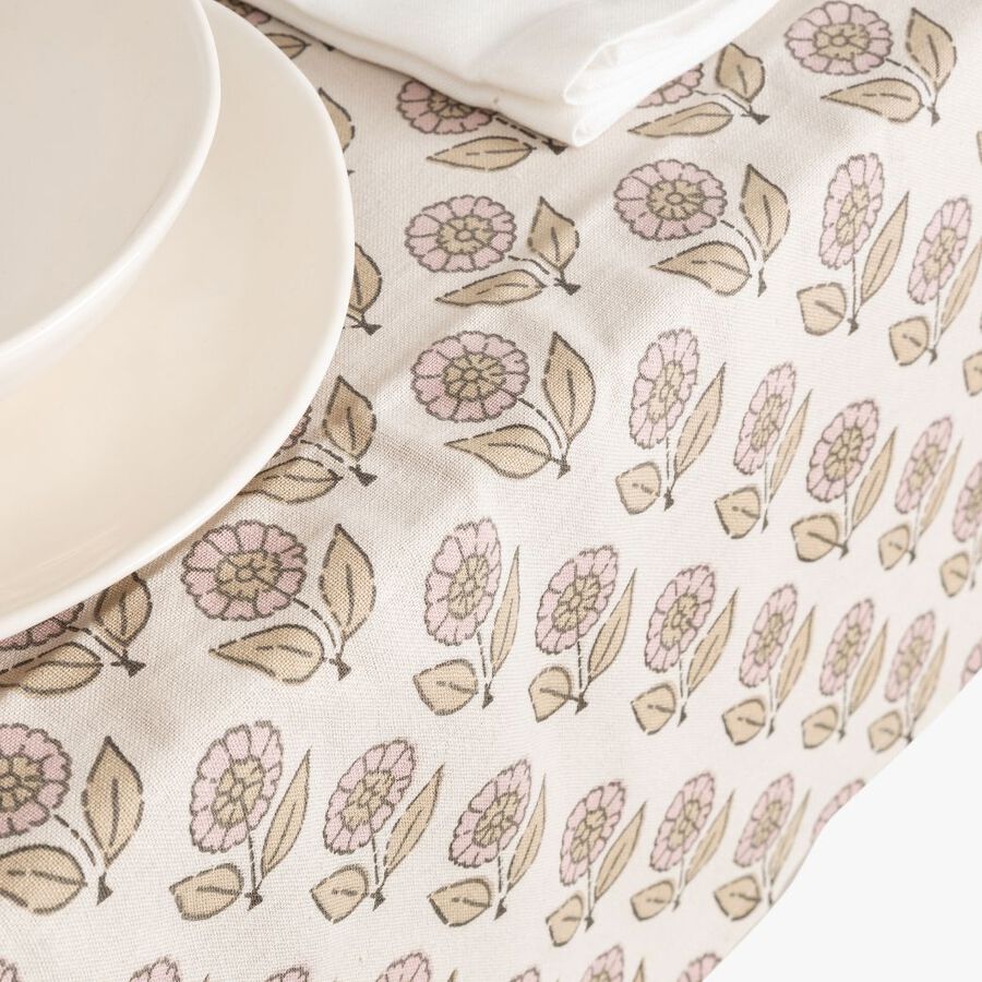 Mantel de algodón Gazania 150x200cm