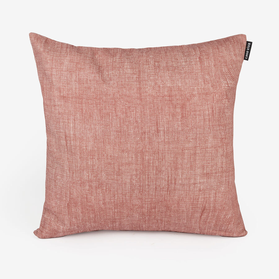 Funda de cojín burdeos Zak 45x45cm