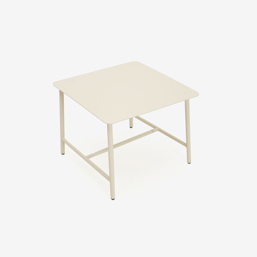 Set de jardín de 3 piezas acero inoxidable azul Citera