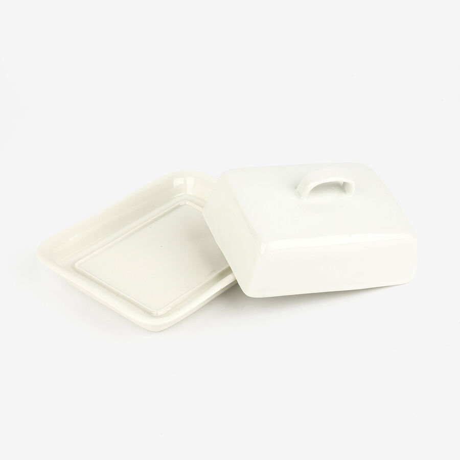 Mantequillera de cer&aacute;mica 14x17x8cm