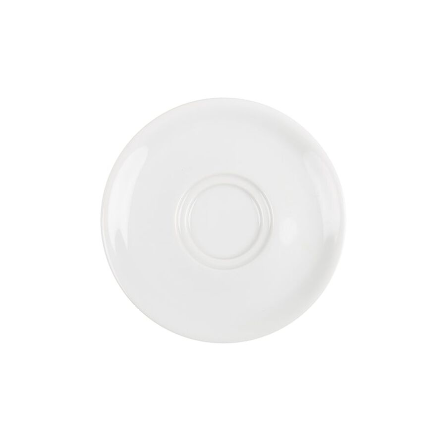 Plato para taza de caf&eacute; blanco de porcelana Cantina &Oslash;13cm