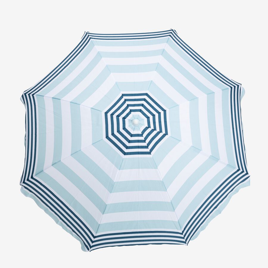 Sombrilla de playa en varios colores de poliéster Ø160 cm