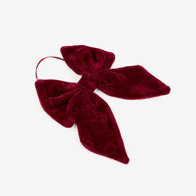 Adorno colgante Lazo rojo 15cm