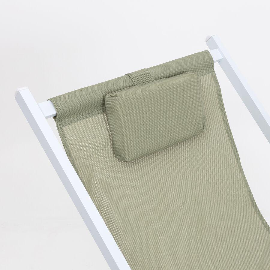 Hamaca de jard&iacute;n verde de aluminio Ereses 101cm