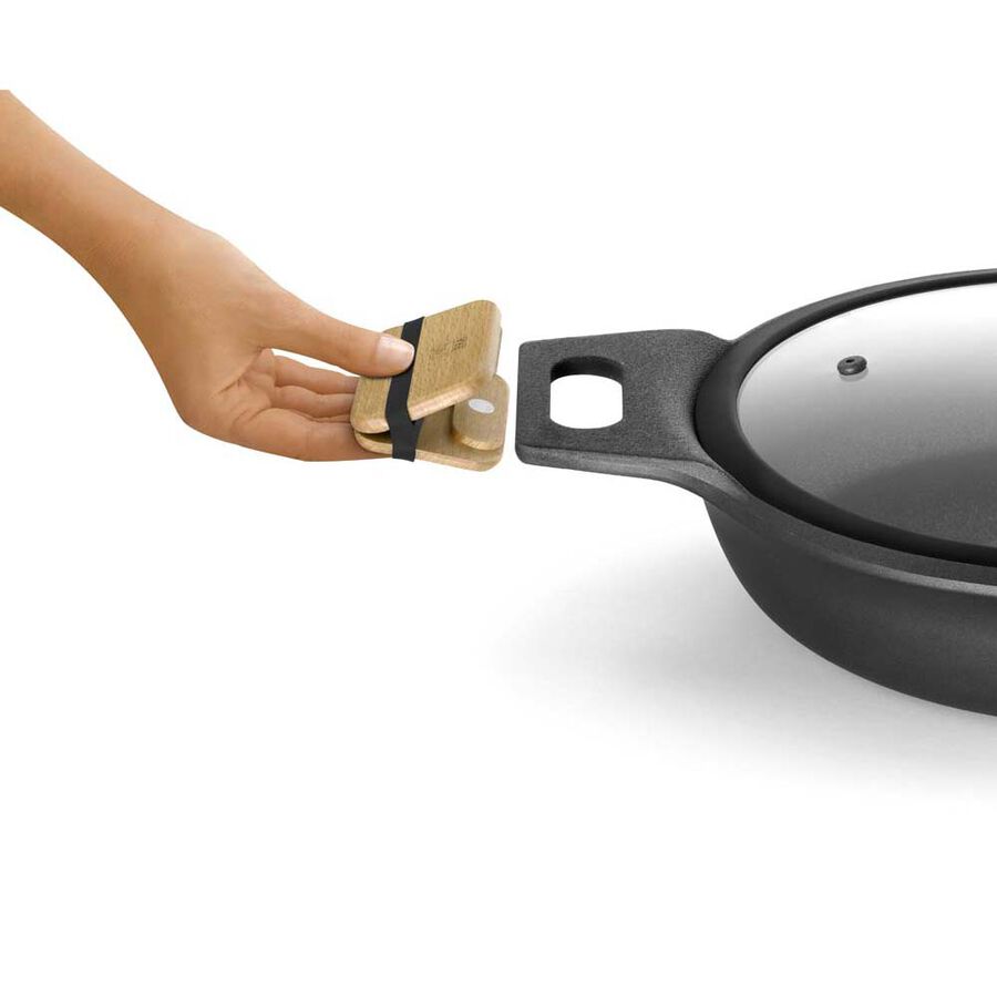 Cacerola baja natural Wood Ø24cm - 2,3L - BRA