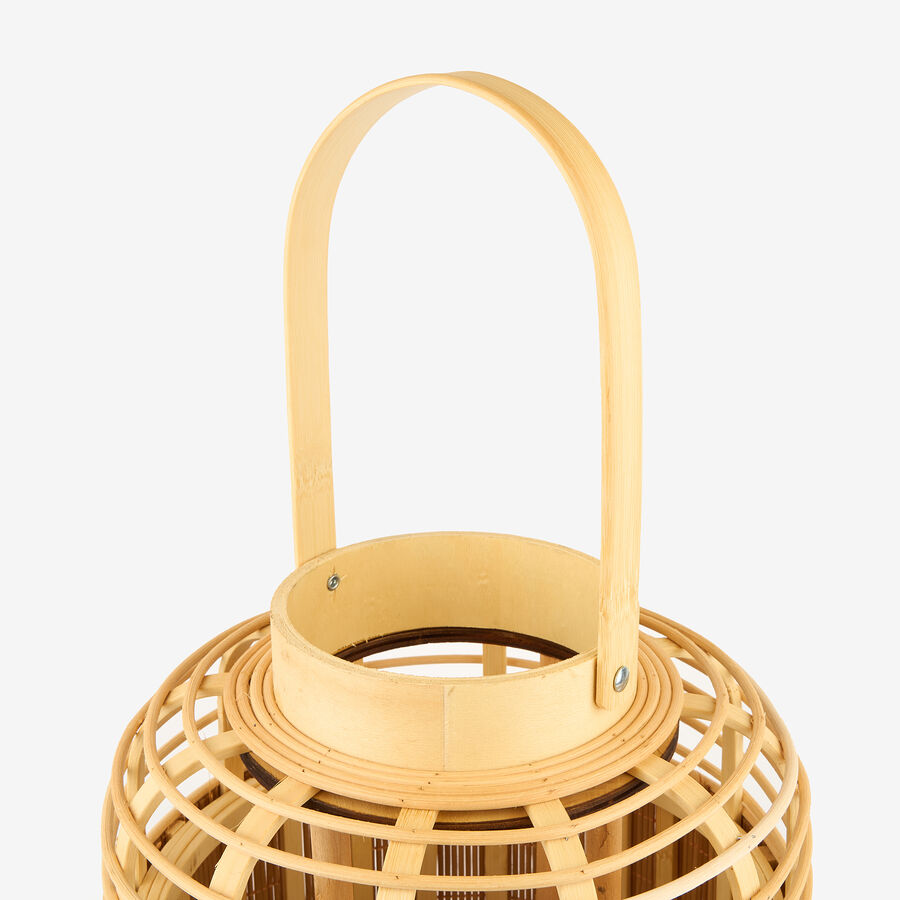 Farol de bamb&uacute; Yeden &Oslash;23x40cm