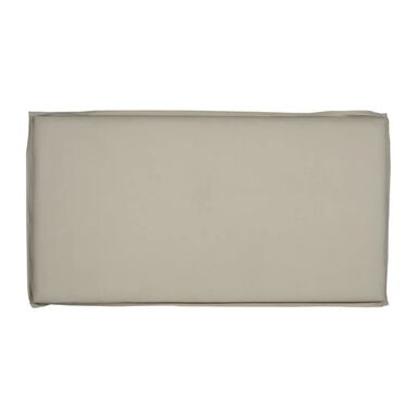 Cabecero tapizado desenfundable beige 190x8x100cm