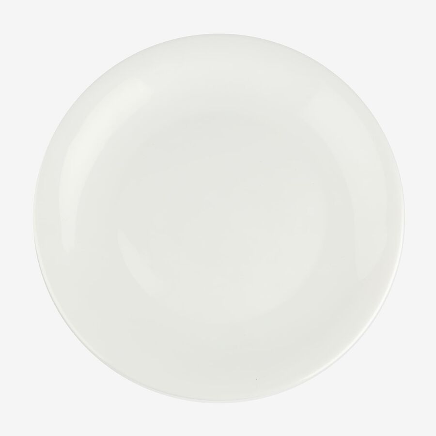 Vajilla de 18 piezas de opal blanca Vega