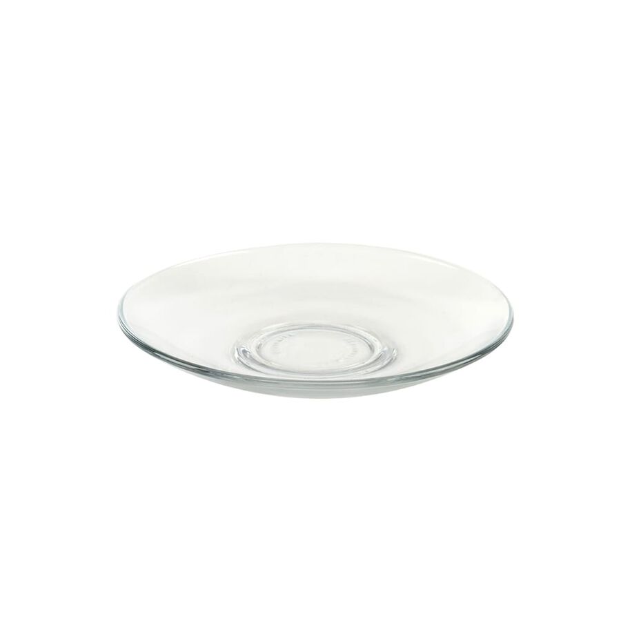 Plato de cristal transparente Cigogne 13cm