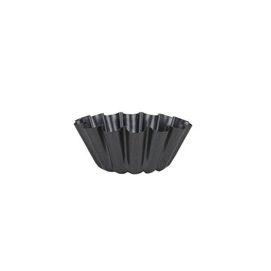 Molde de flan gris de acero Sweet Grey 10cm