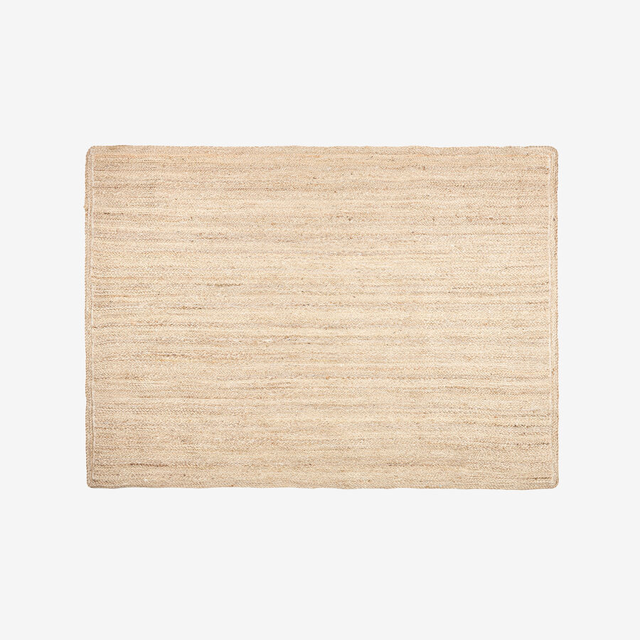 Alfombra de yute natural 170x120cm